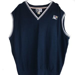 Vintage University of Kansas KU Jayhawks Vest